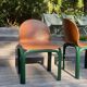 4 chaises modèle Orsay Gae Aulenti 1975