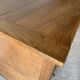 Commode, maie en bois massif, années 50