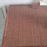 Vintage rattan chest of drawers circa 1960s