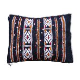 Black Moroccan kilim cushion