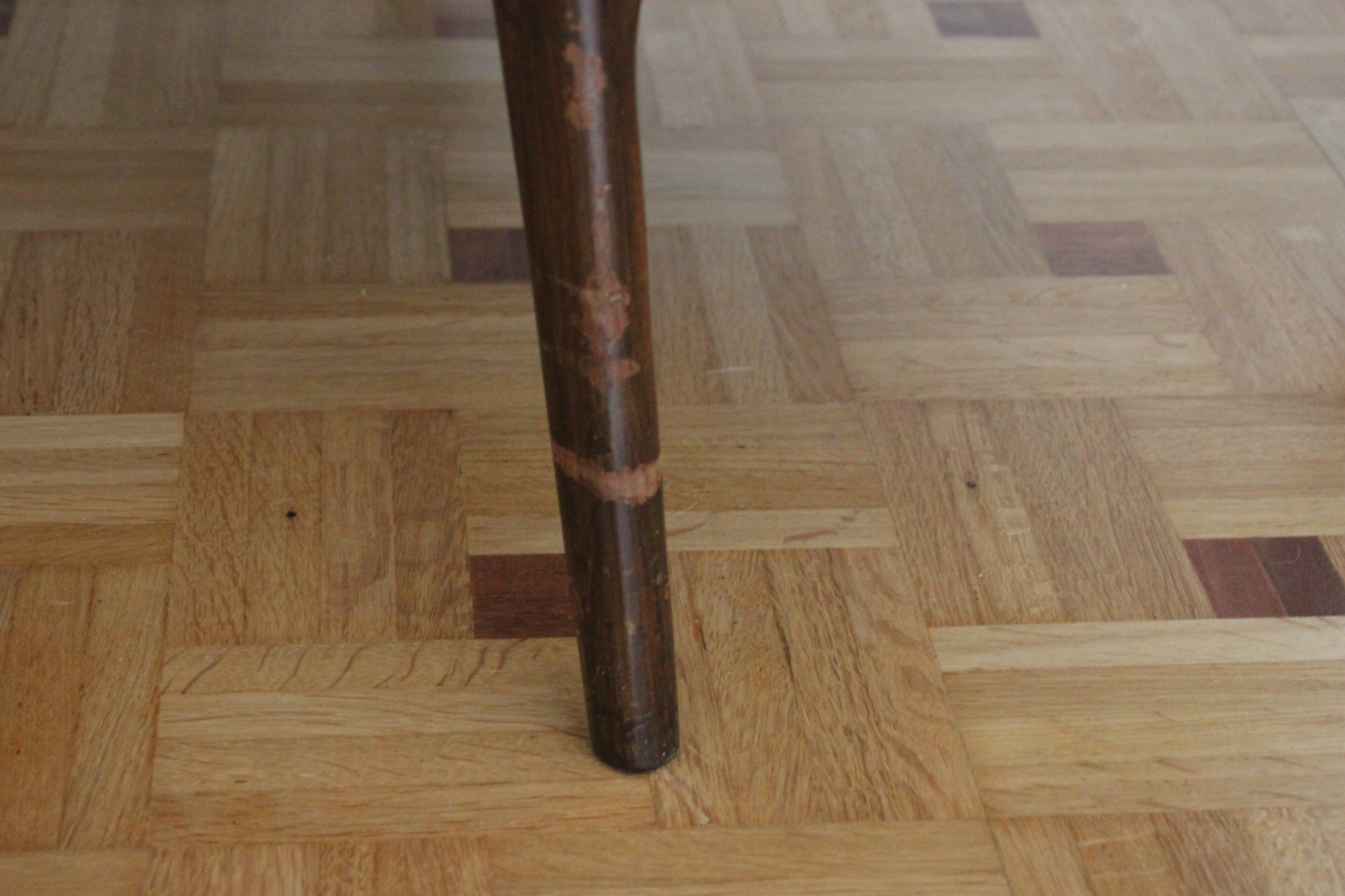 Fauteuil relax vintage en bois de style scandinave, 1950