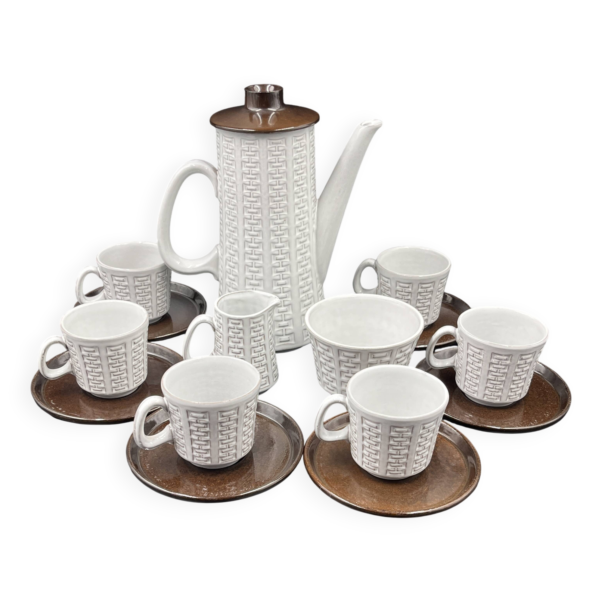 Ceramano coffee service, model: Epsilon by Karl Leuther