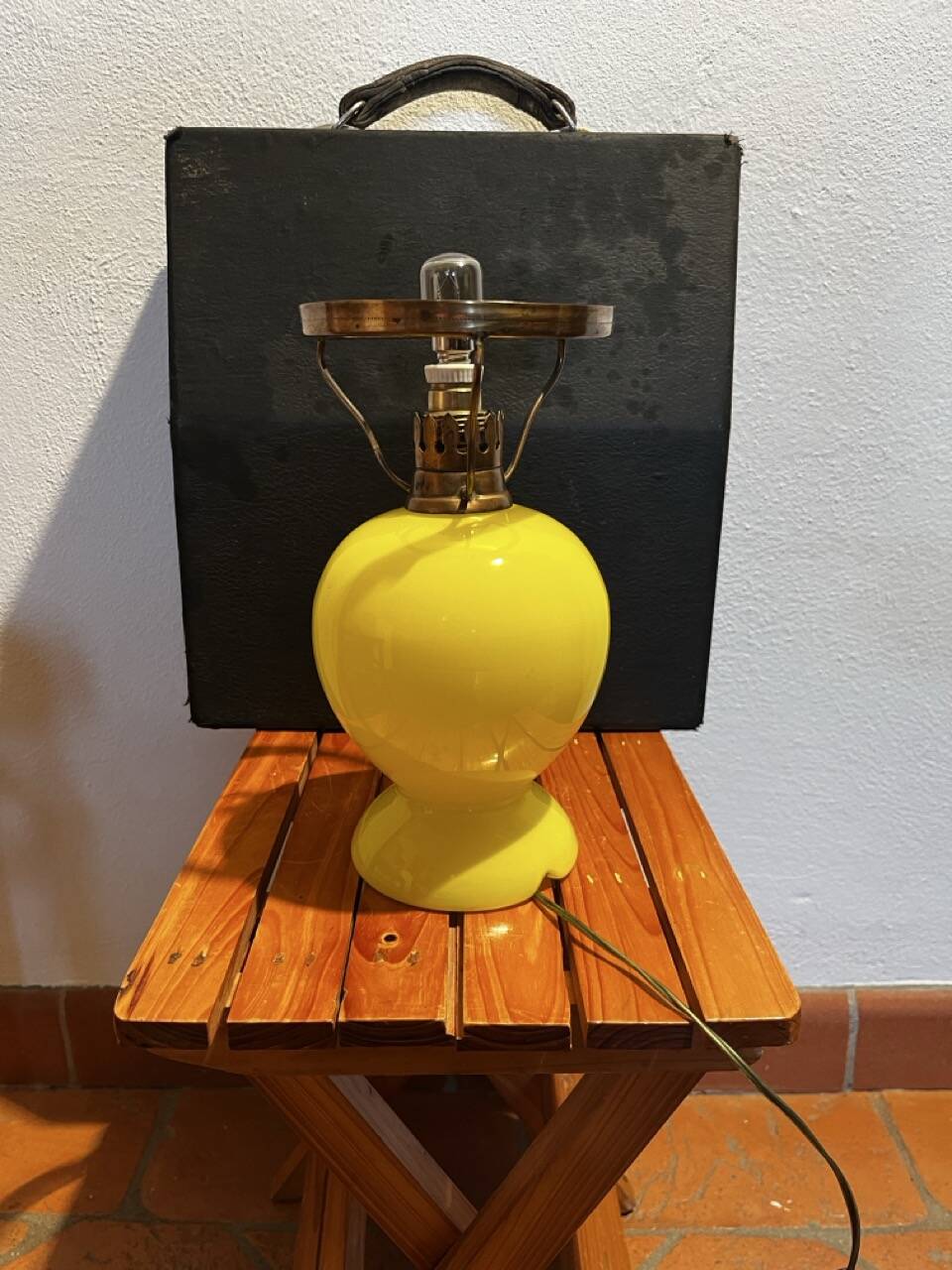 Bedside table lamp, Seguso, murano glass, 1955, italia