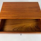 Étagère murale en teck No 127 de Kai Kristiansen, Aksel Kjersgaard.