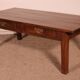 French coffee table in chestnut - 19th century