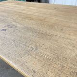 Large 19th century table in solid oak