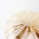 Vintage amber glass wall lamp by Wila Leuchten, Germany 1970's