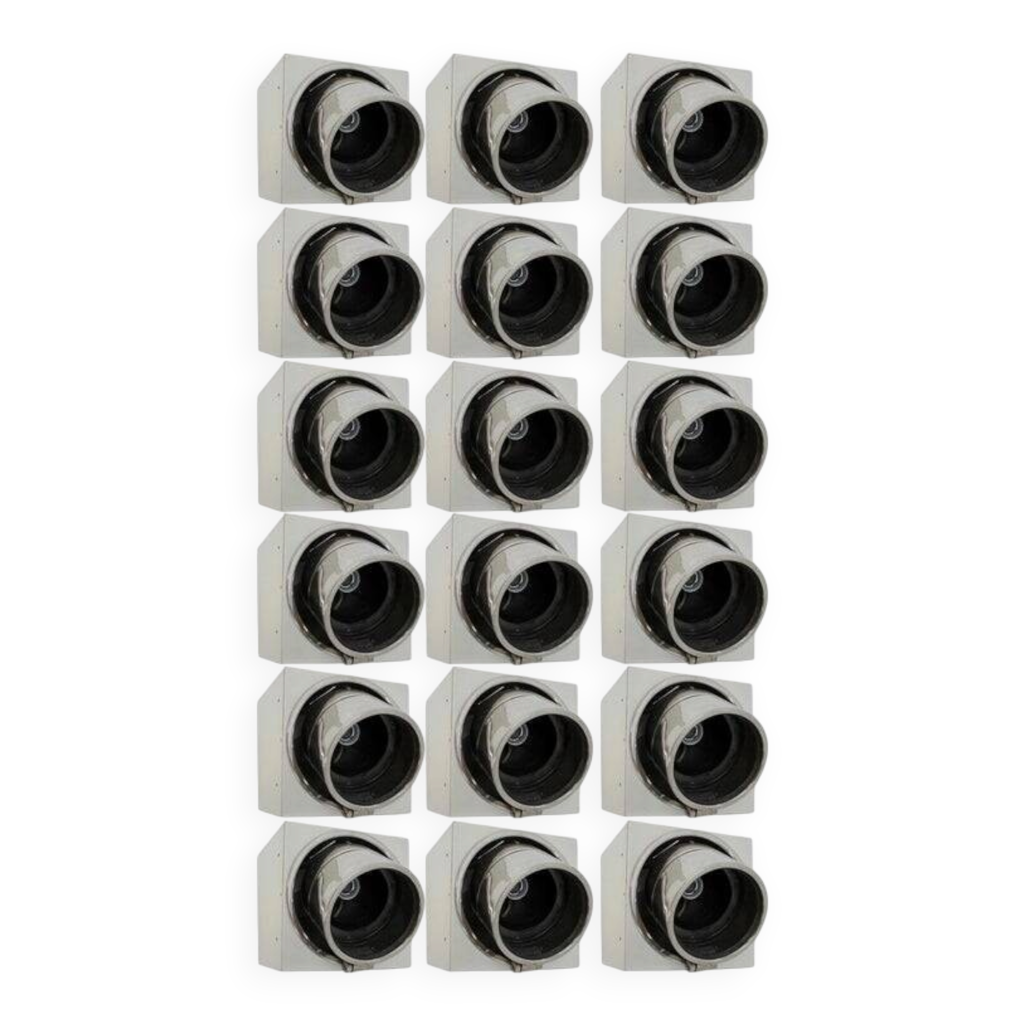 Rare Industrial Lamp by Arch. Ladislav Vrátník for Gallery Mánes, 1970s