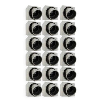 Rare Industrial Lamp by Arch. Ladislav Vrátník for Gallery Mánes, 1970s