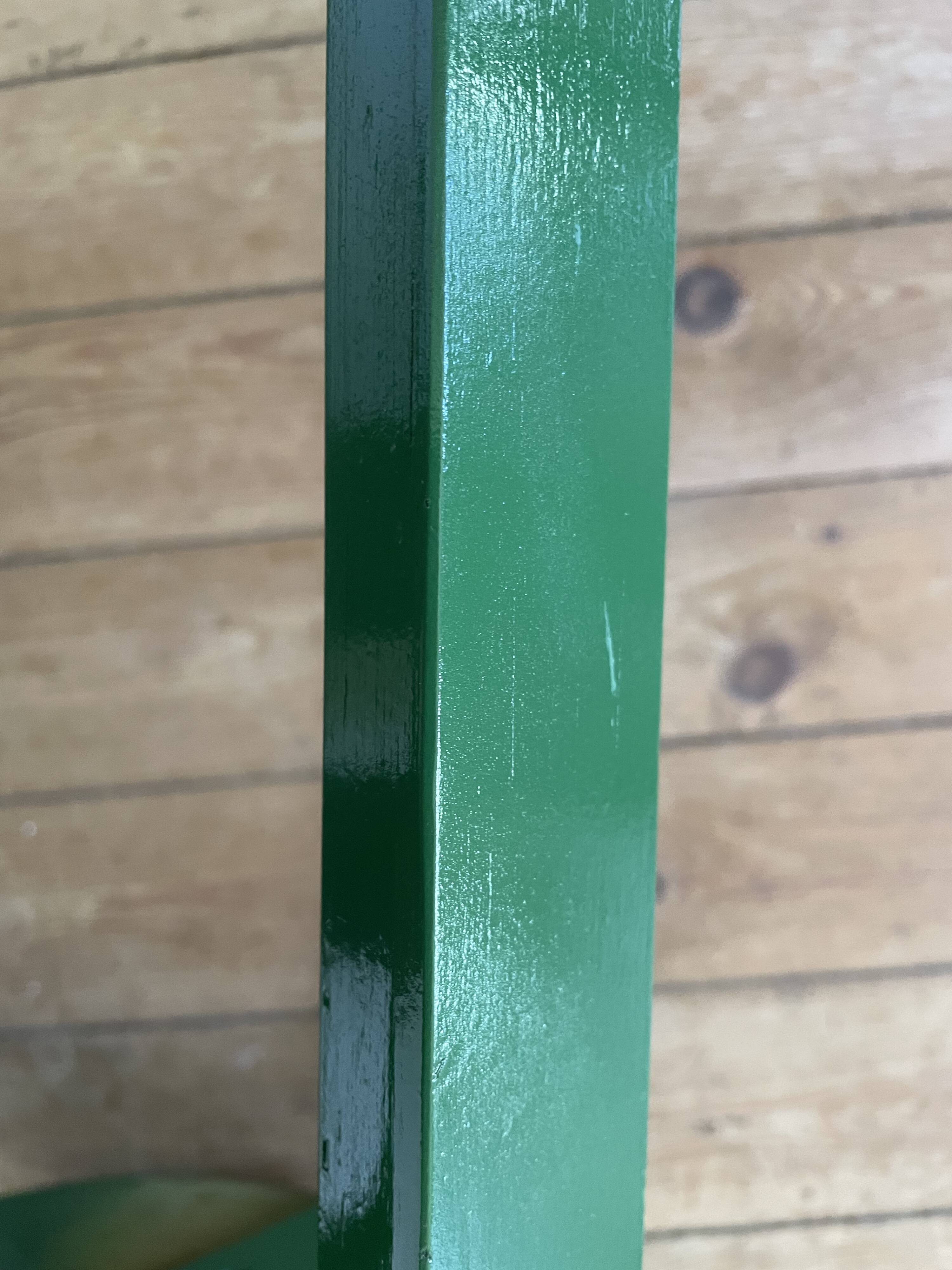 Tabouret Style Alvar Aalto vert