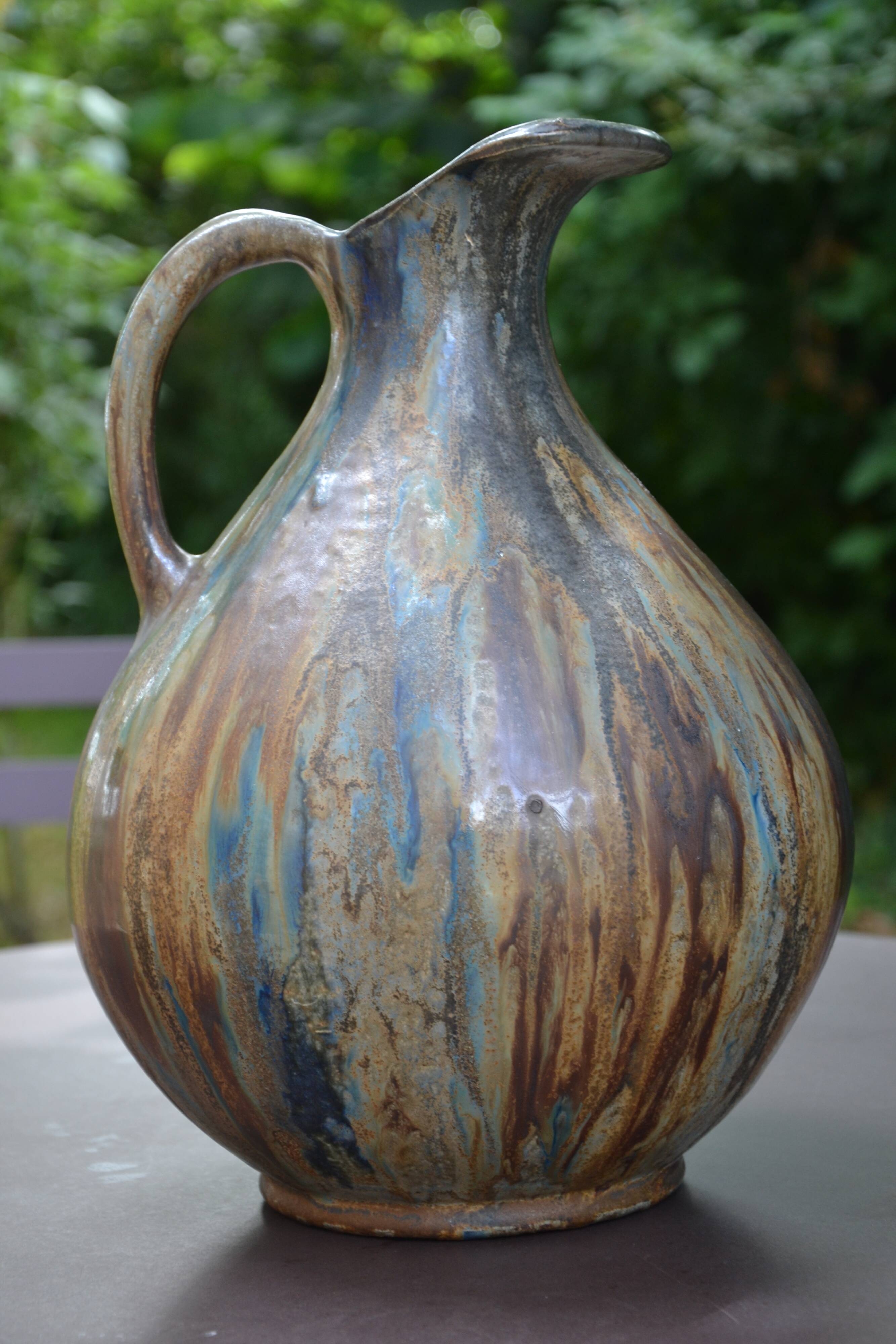 Large vase Roger Guerin Bouffioulx 1930