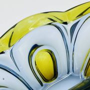 Coupe design en verre de Bohême Chribska