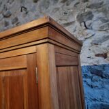 Vintage French pine buffet / Shop counter, 1930s