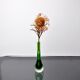 Green soliflor sommerso vase by seguso, murano, italy, 1970