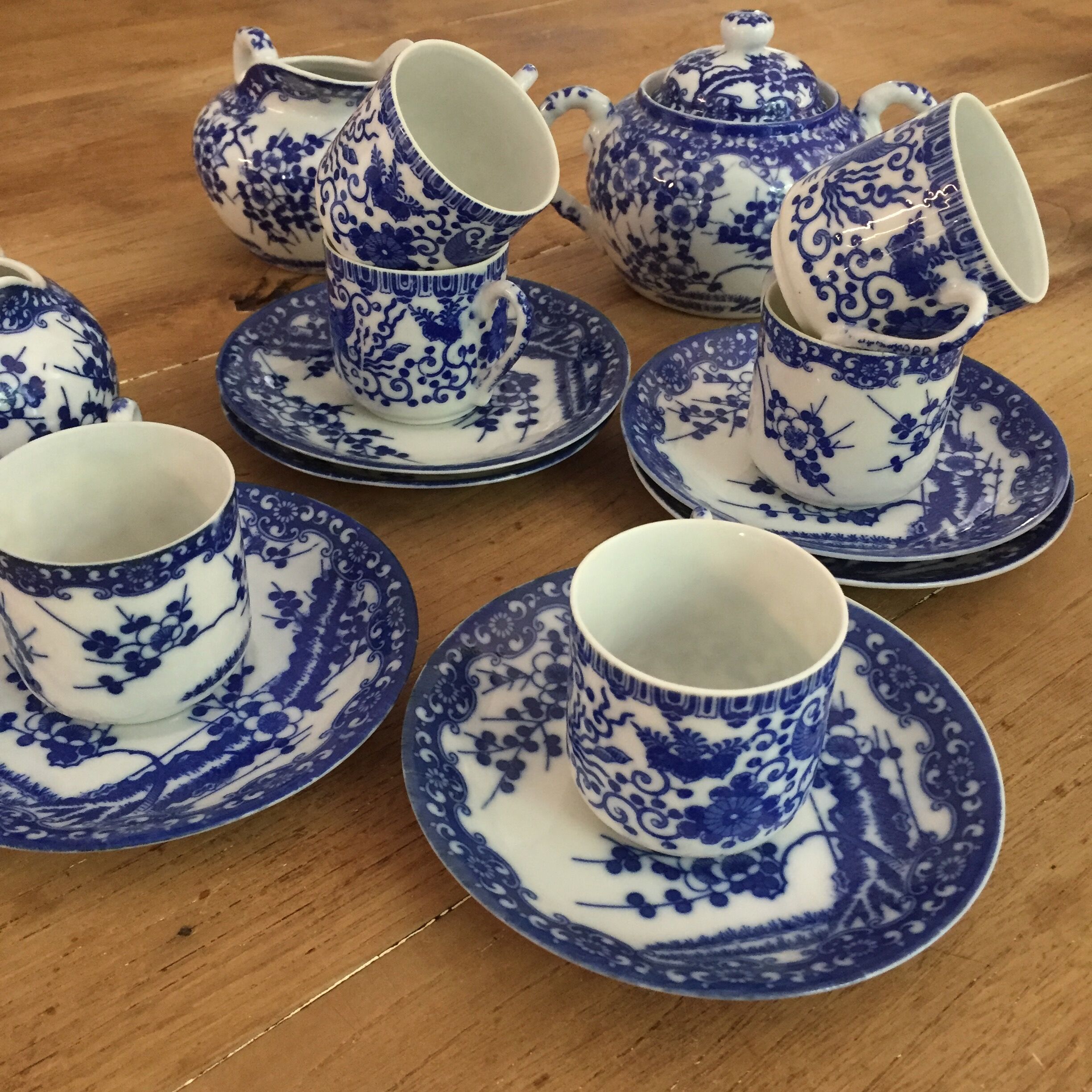Japanese tea set
