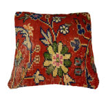 Housse de coussin de tapis turc vintage