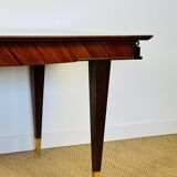 Art deco rosewood dining table