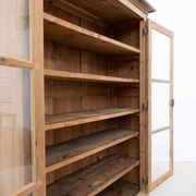 Ancienne bibliothèque 2 portes en bois - Début XXème