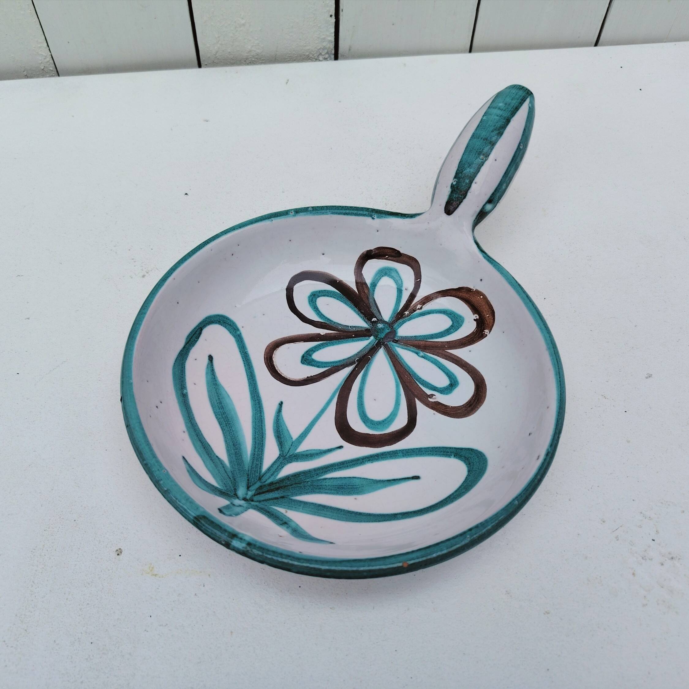 Robert Picault Vallauris Vintage Ceramic Pans