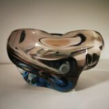 Empty pocket in blown glass 60s 70s