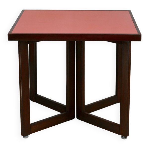 Table de Jean Gillon, éditée par Italma Wood Art , Brésil, circa 1970
