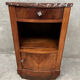 Art Deco bedside table in wood and marble