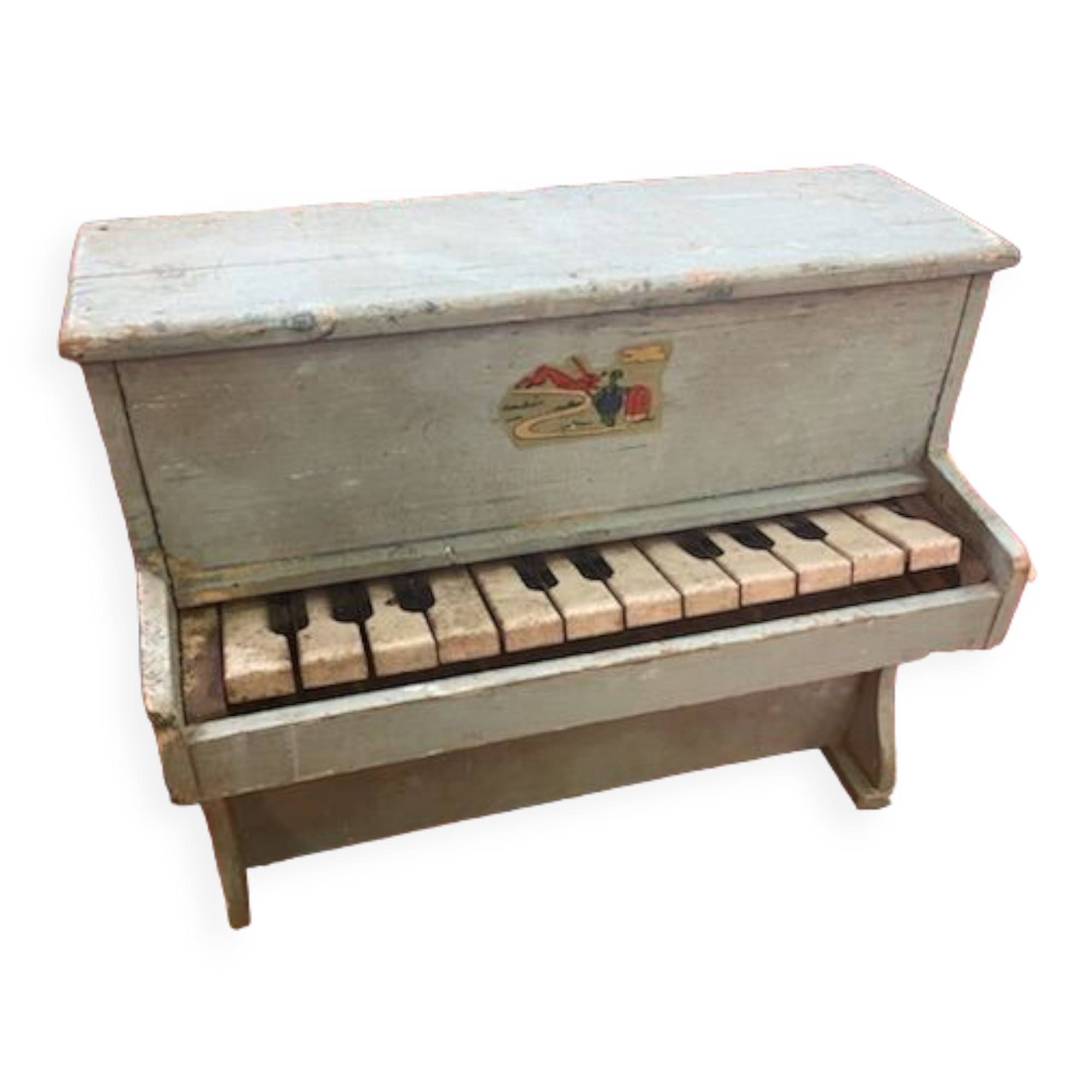 Antique toy piano