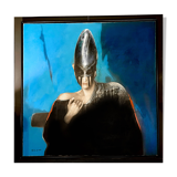 Realistic and fantastic painting, Michel Van de Velde 'Marine Metamorphosis' oil on canvas 1993