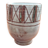 Vintage Vallauris ceramic vase by Jean Rivier