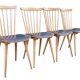 Set of 4 Baumann Sonate chairs