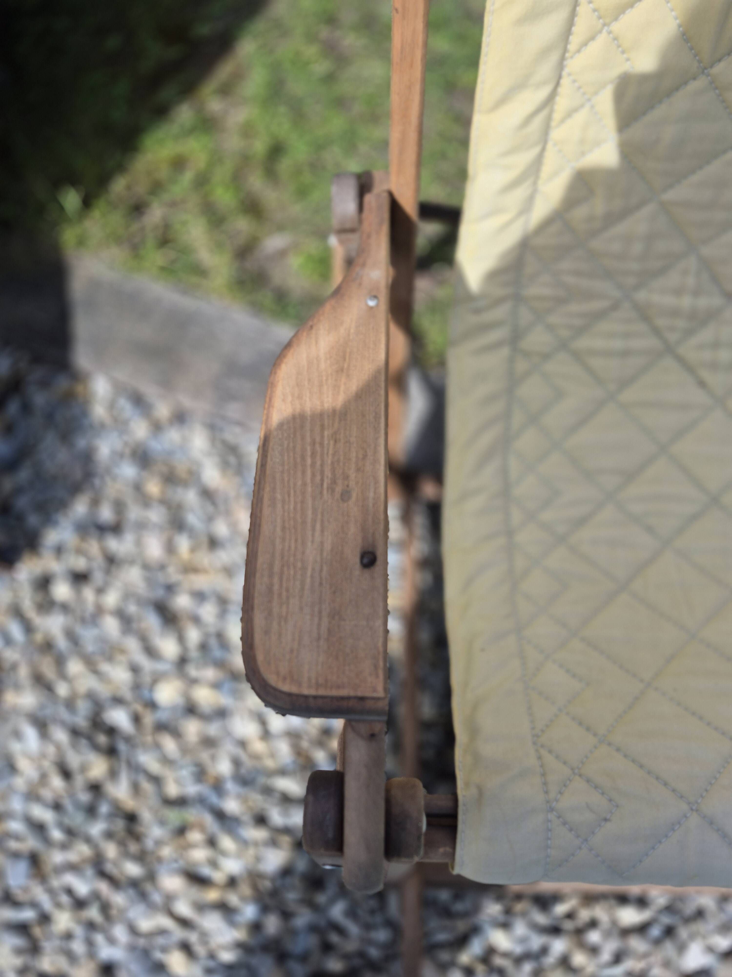 Chaise longue transat année 50