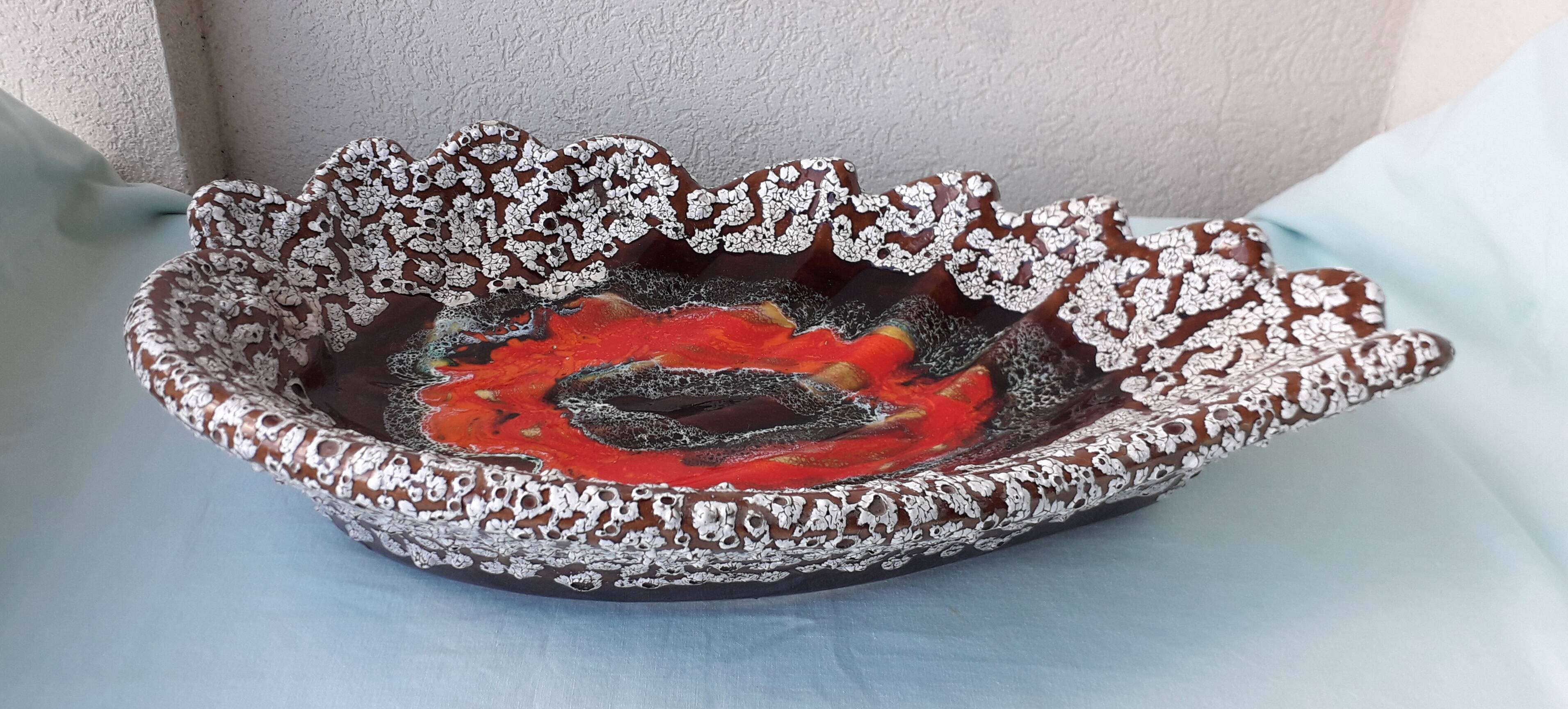 Coupe à fruits en céramique