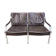 Leather sofa by Preben Fabricius and Jorgen Kastholm for Walter Knoll, 1960