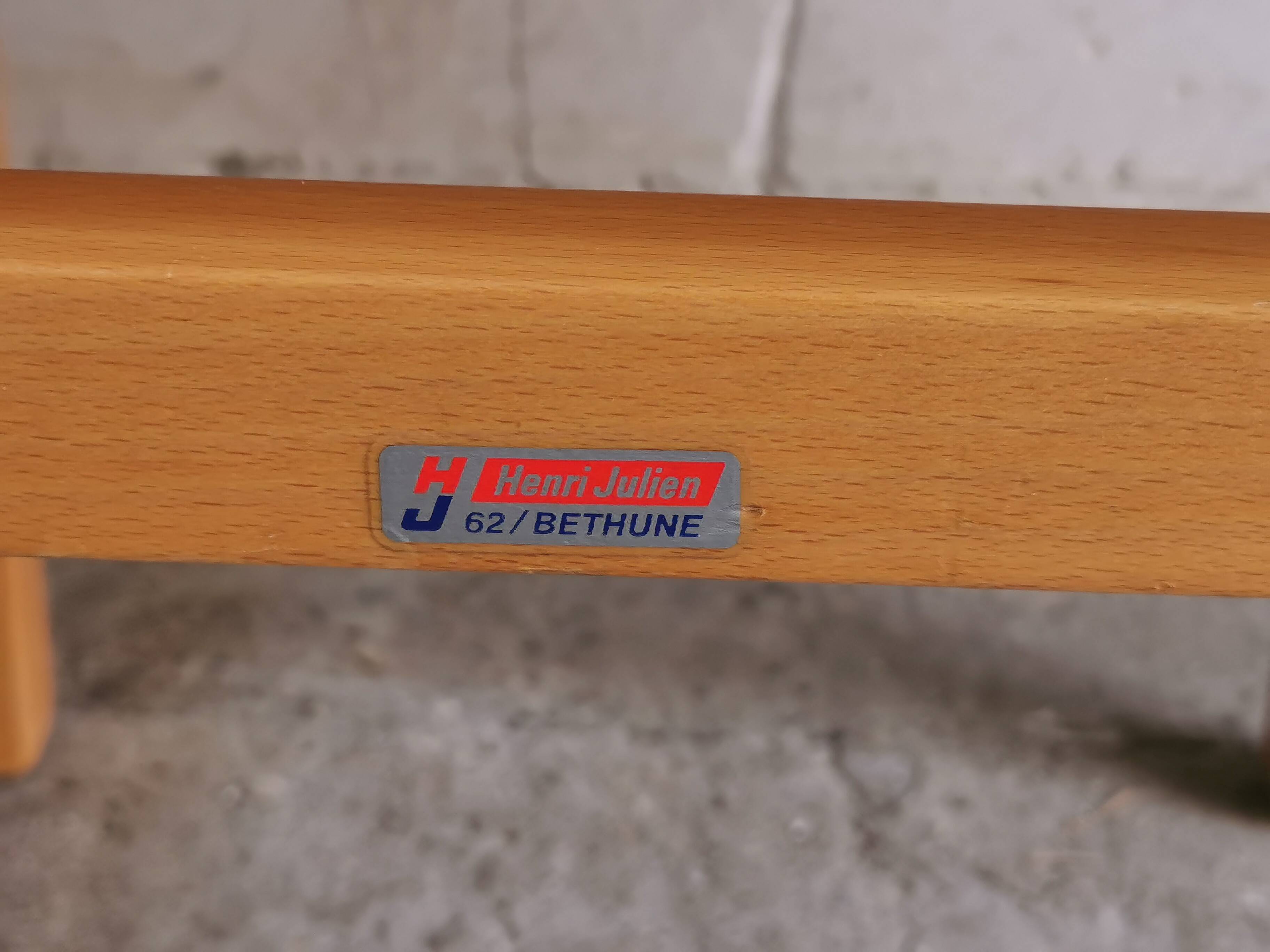 Pair of vintage Baumann Argos chairs Henri JULIEN