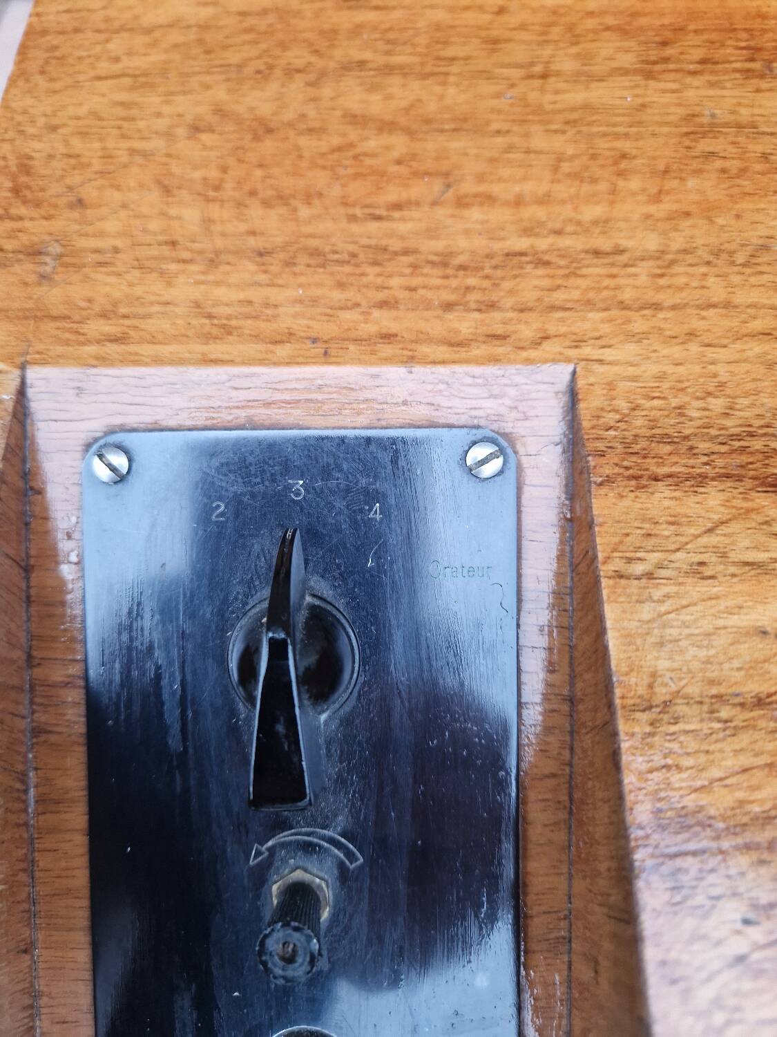 Vintage modernist desk