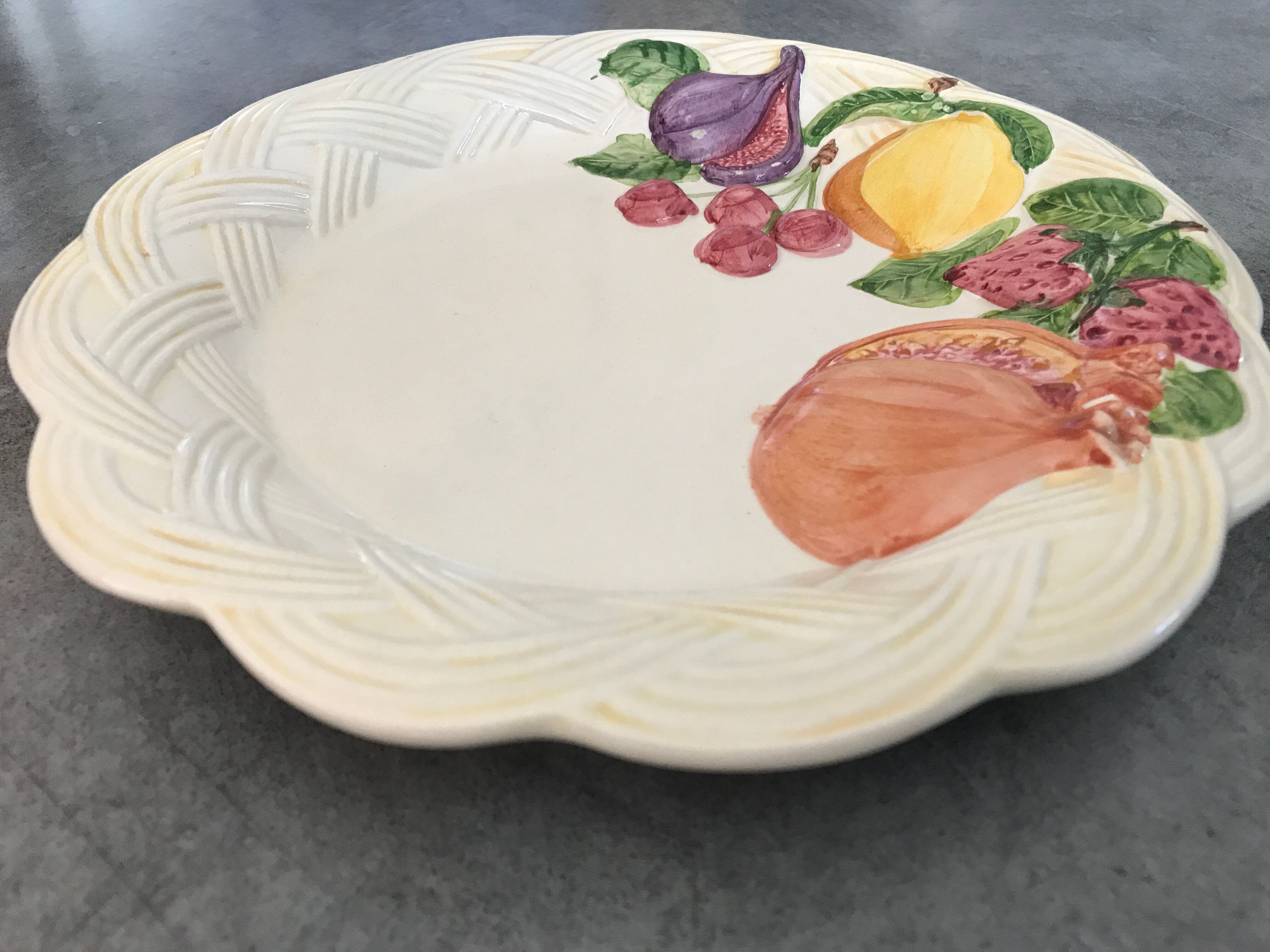 Vintage plate
