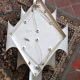 Space-age chrome wall lamp by RAAK, 8 lights, Germany, 1970