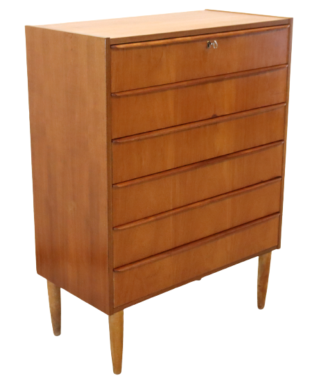 Danish vintage chest of drawers