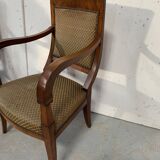 Suite de six fauteuils Restauration en acajou XIX siècle