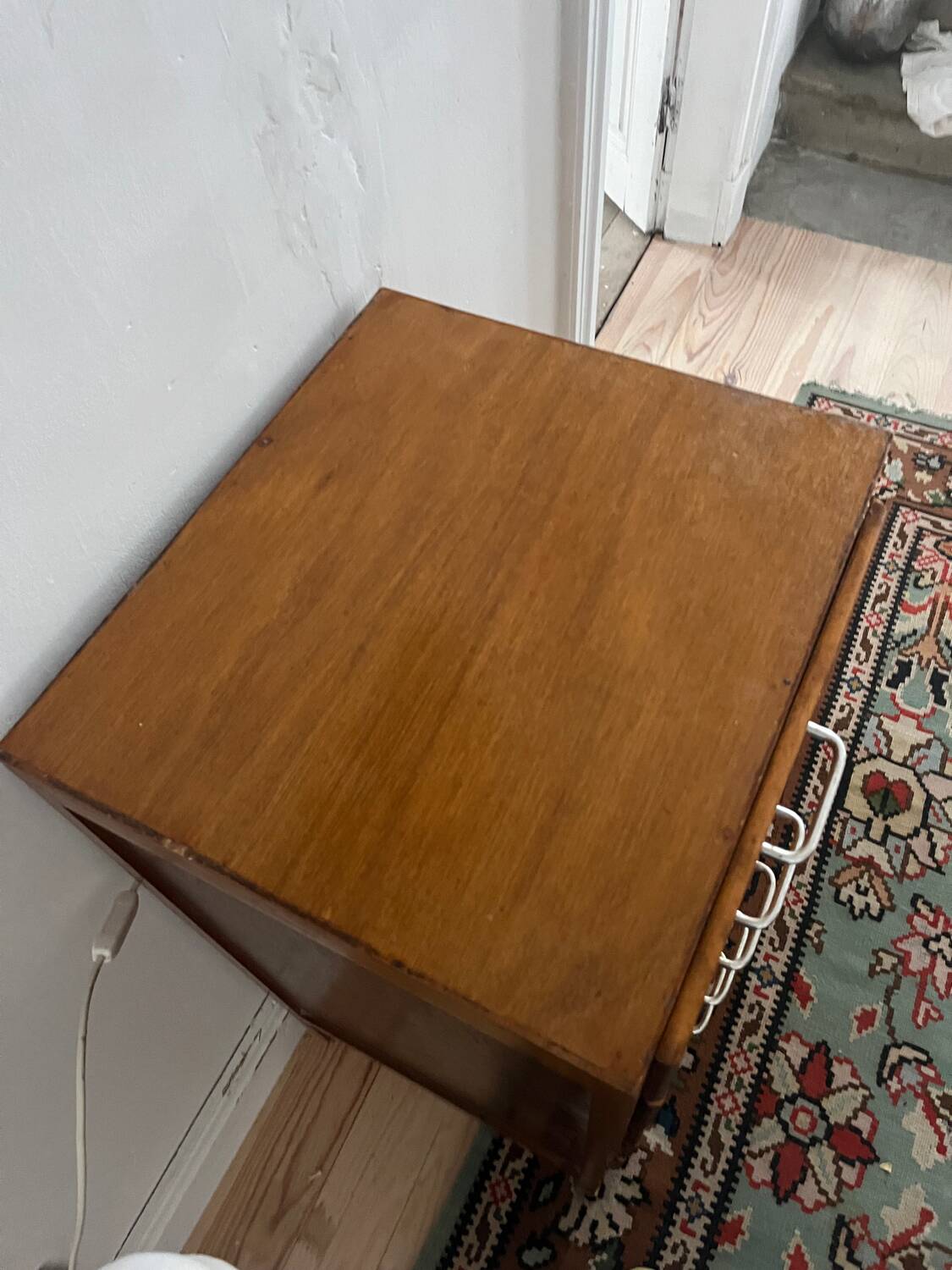 1950s oak chiffonier