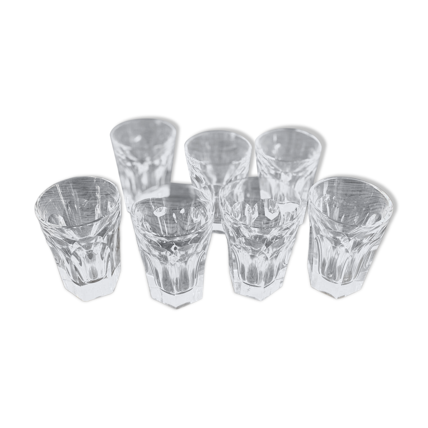 Baccarat crystal liqueur glasses shot glasses