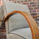 Pair of armchairs by Jindrich Halabala for Thonet 1950. Art deco