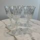 Set of 5 stemmed glasses