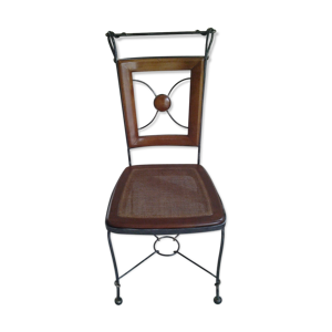 Chaise en merisier massif