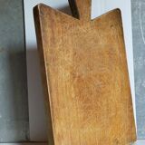 Cutting board in old solid wood