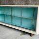 Showcase on feet forming enfilade - vintage furniture - 1960