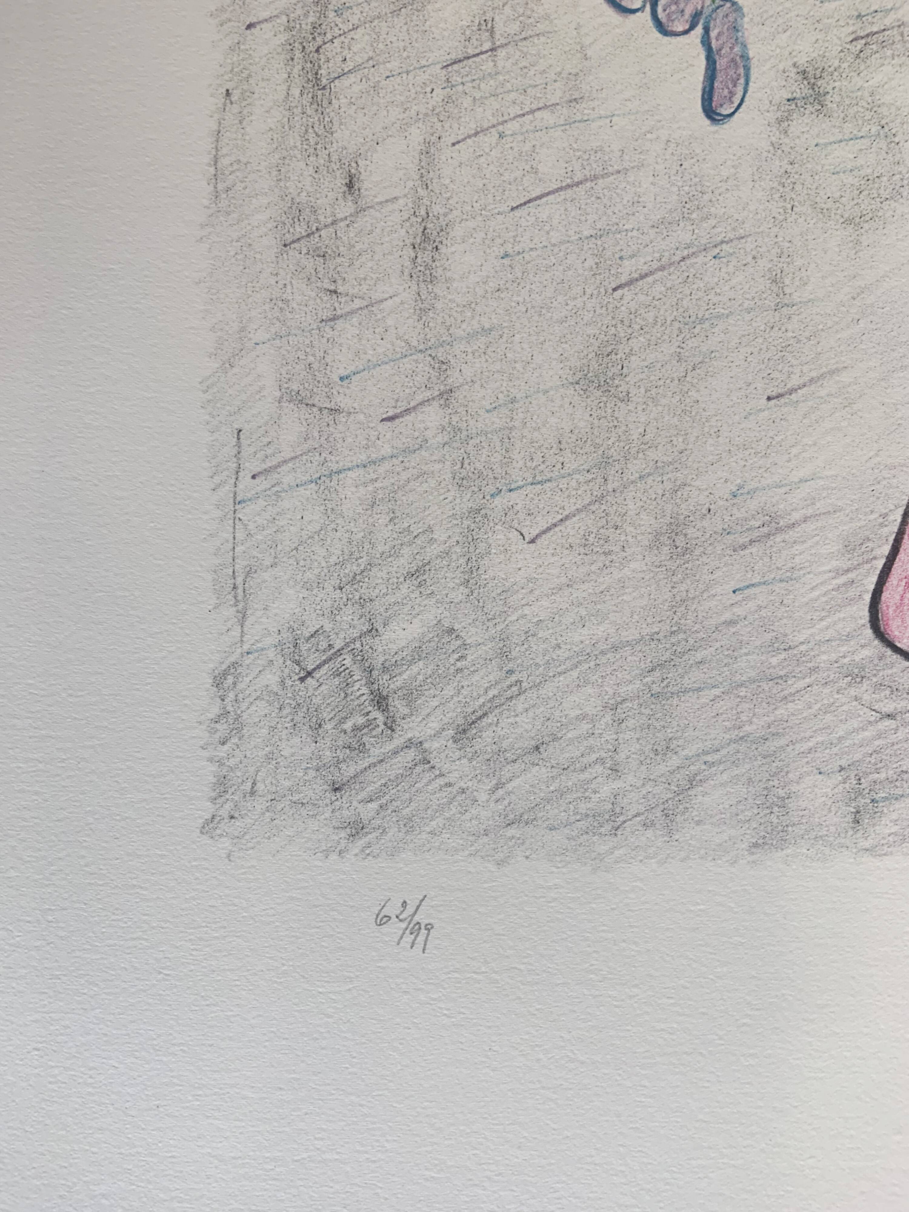 Maria Girona i Benet - Gerro rosat glicina