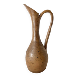 Grande cruche en grès pyreté h39 cm