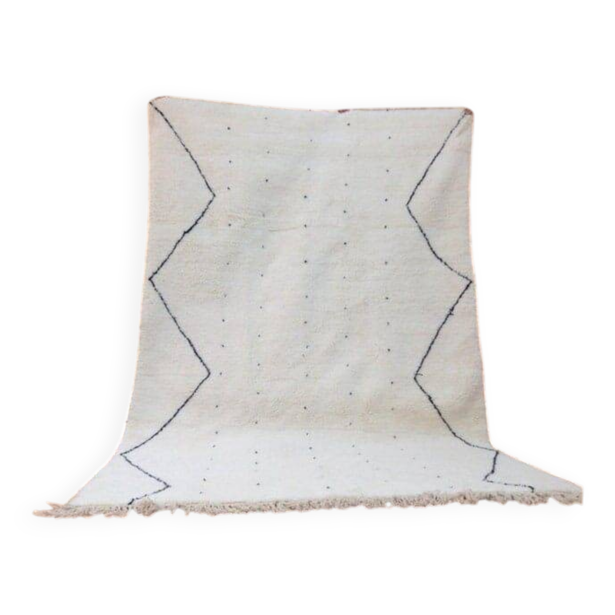 Handmade Moroccan Berber rug from the Atlas, size 2/3 m.