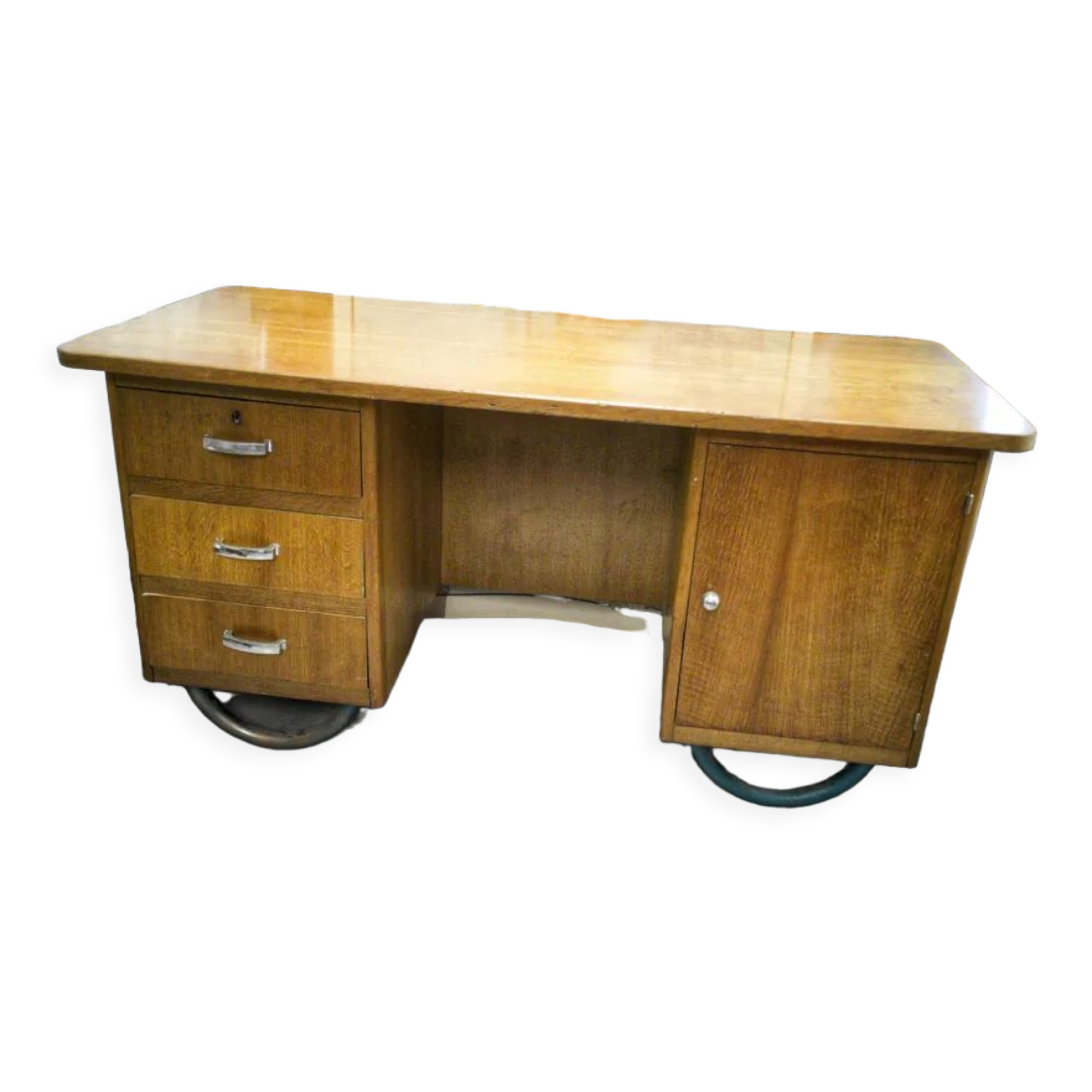 Vintage schoolmaster's desk